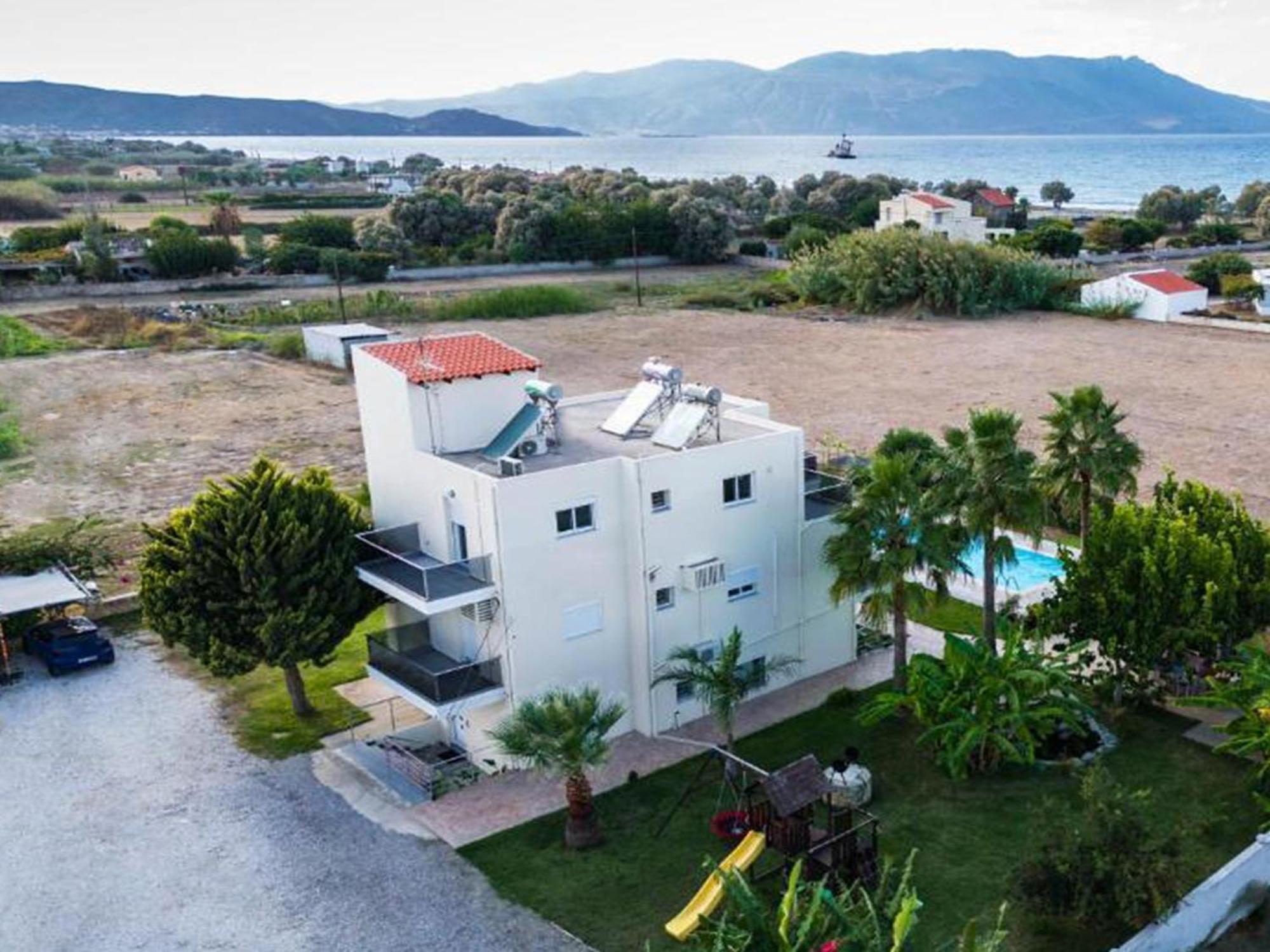 קיסאמוס Martimi Apartments - 200M From Drapanias Beach - Pool - Hot Tub - Sauna - Bbq מראה חיצוני תמונה