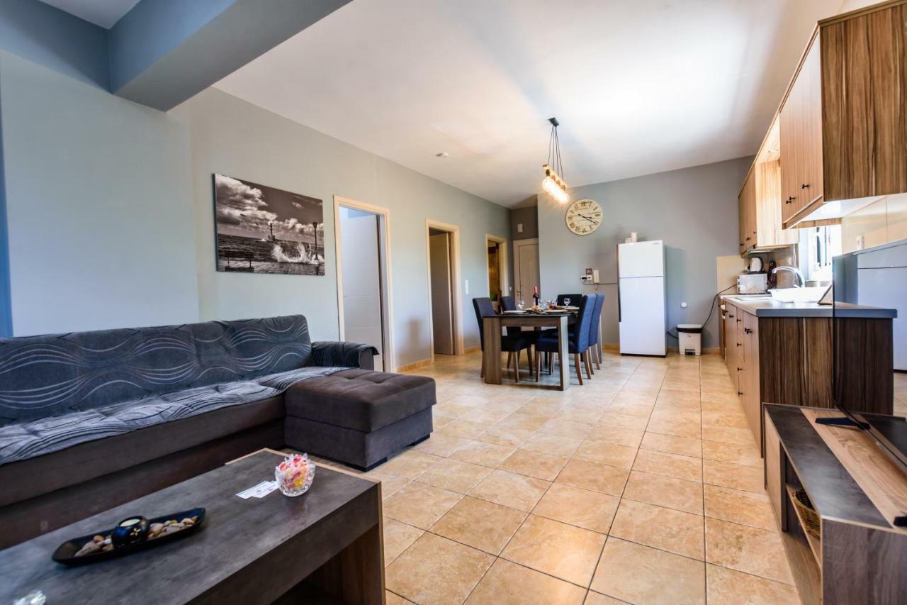 קיסאמוס Martimi Apartments - 200M From Drapanias Beach - Pool - Hot Tub - Sauna - Bbq מראה חיצוני תמונה