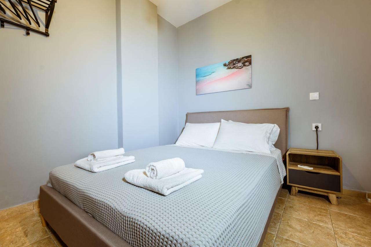 קיסאמוס Martimi Apartments - 200M From Drapanias Beach - Pool - Hot Tub - Sauna - Bbq מראה חיצוני תמונה