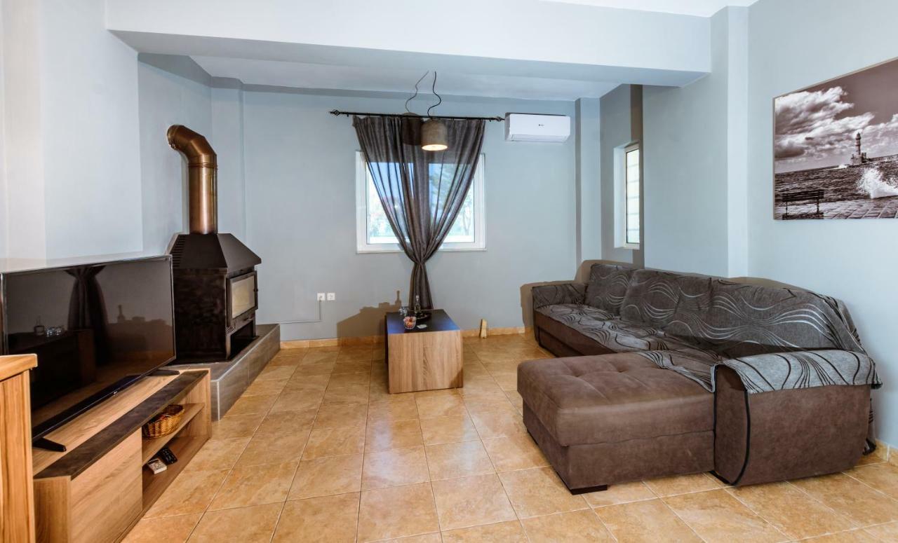 קיסאמוס Martimi Apartments - 200M From Drapanias Beach - Pool - Hot Tub - Sauna - Bbq מראה חיצוני תמונה