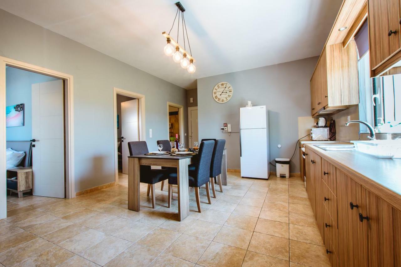 קיסאמוס Martimi Apartments - 200M From Drapanias Beach - Pool - Hot Tub - Sauna - Bbq מראה חיצוני תמונה