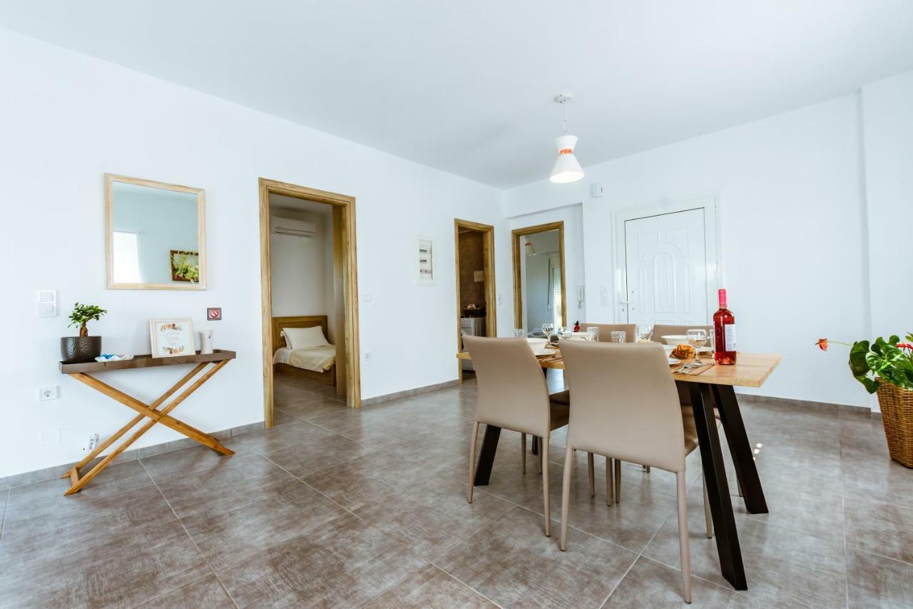 קיסאמוס Martimi Apartments - 200M From Drapanias Beach - Pool - Hot Tub - Sauna - Bbq מראה חיצוני תמונה