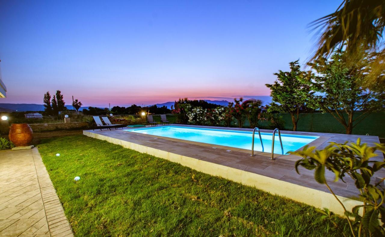 קיסאמוס Martimi Apartments - 200M From Drapanias Beach - Pool - Hot Tub - Sauna - Bbq מראה חיצוני תמונה